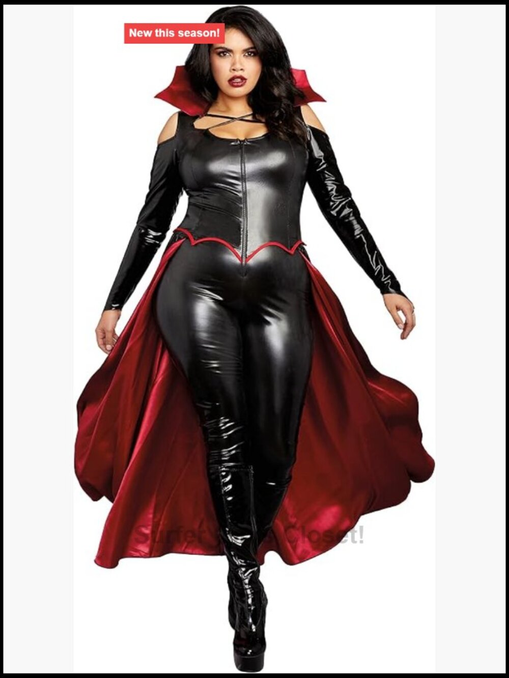 Dreamgirl Princess of Darkness Jumpsuit Costume Adult Plus Size
